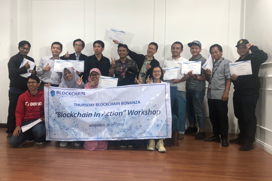 Thank you guys for attending our Group Training on Blockchain in Action, Thursday, November 28, 2019 - Friday, November 29, 2019